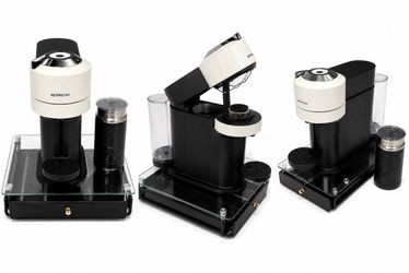 Nespresso Vertuo Coffee Machine + Frother + Glass Pod Drawer
