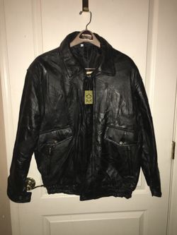 Men’s XL leather jacket