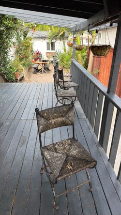 Iron chairs