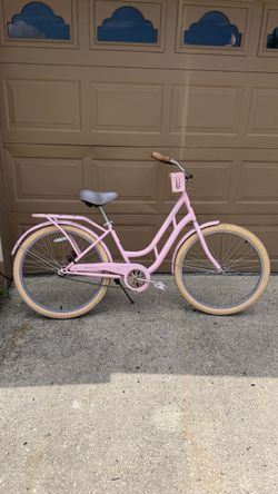 BCA Charleston Beach Cruiser Bike, 26" Inch Wheels Tire Bike With Basket Cup Phone Holder Boy Girl Man Woman Exercise Outdoor