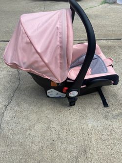 Pink Car Seat