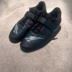 Velaasa Strake: Olympic Weightlifting Shoe - Black  SIZE 14