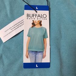 Womans Buffalo soft terry Top shirt