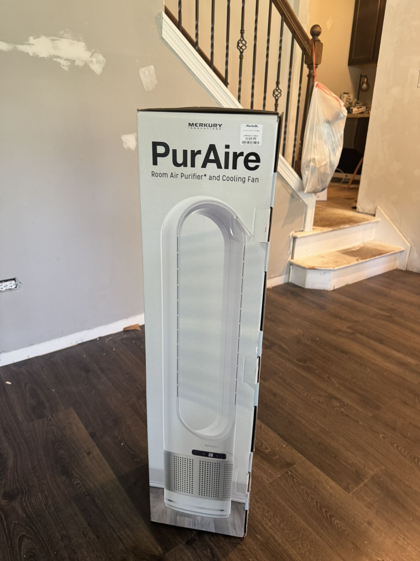 Pure Aire Purifier Cooling Fan