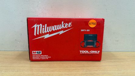 MILWAUKEE 3971-20 M12 WIRELESS MONITOR (TOOL-ONLY)