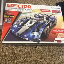 Erector meccano Supercar MOTORIZED
