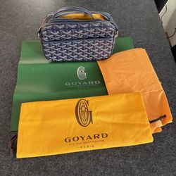 Goyard - Cap-Vert PM Bag in Navy Blue - Guaranteed Authentic