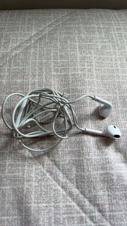 Apple wires headphones