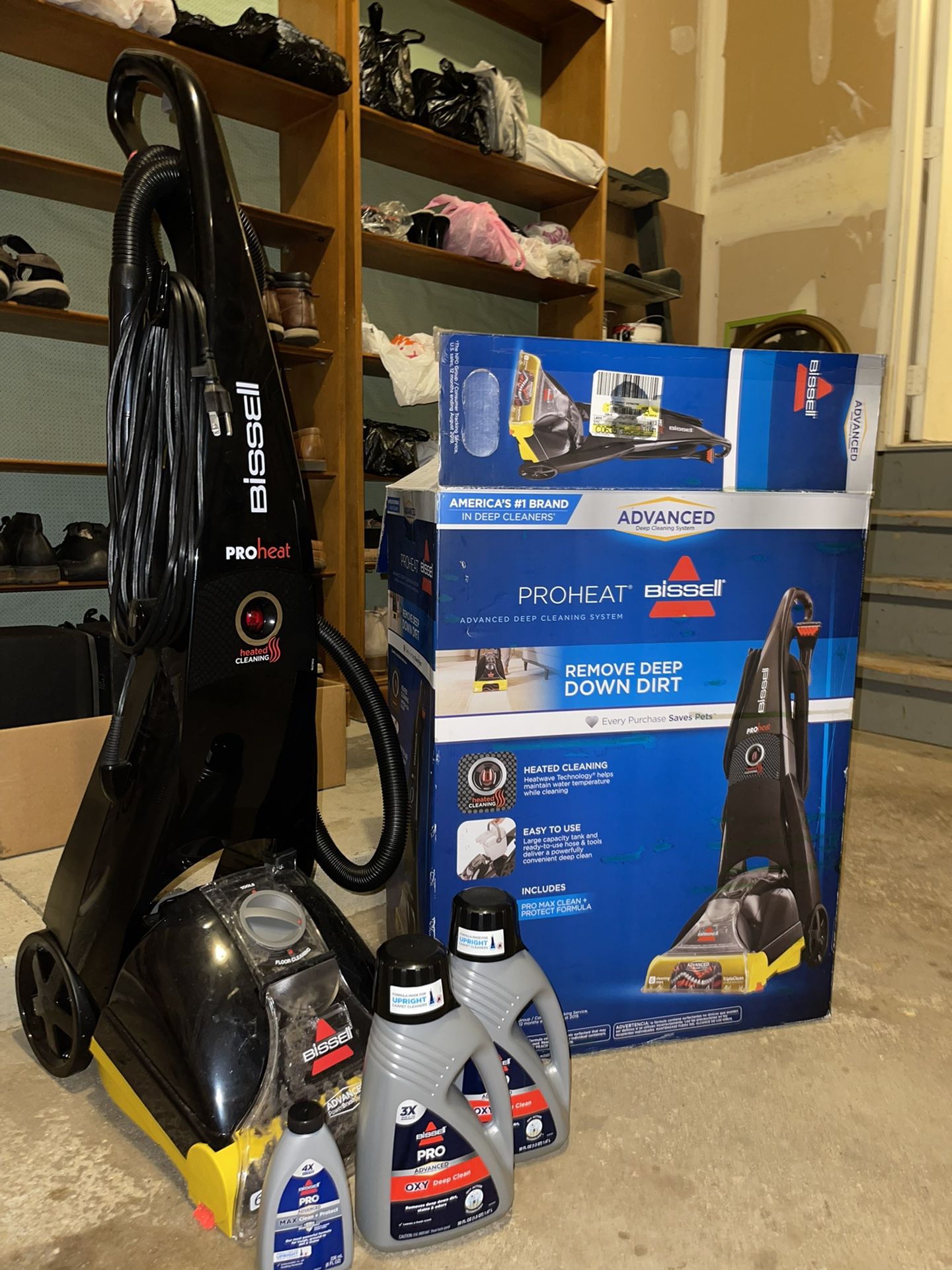 BISSELL Proheat Advanced Full-Size Carpet Cleaner Carpet Washer