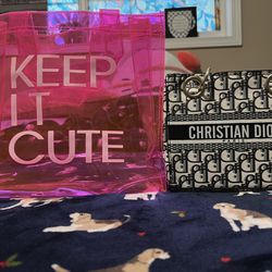 Christian Dior Bag -good Quality And Give Away Summer Bag 
