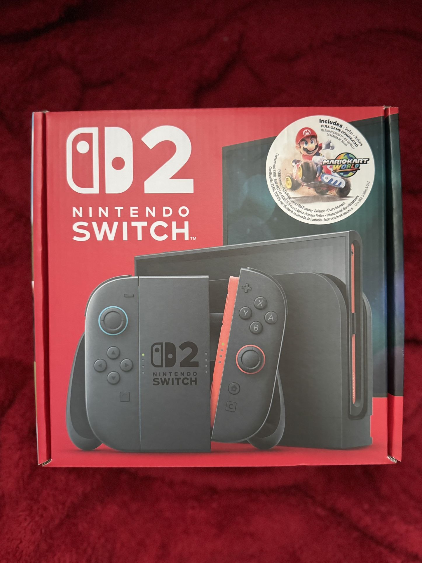 Nintendo Switch 2 + Mario Kart World Console Bundle ~ Brand New