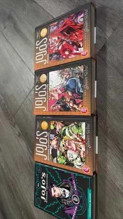 Jojos bizarre adventure books