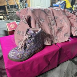 Unicorn Rainbow Boots 