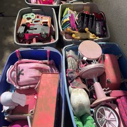Lot Of Toy Totes