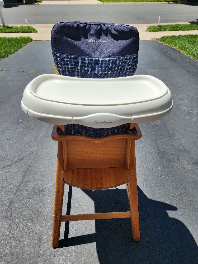 Eddie Bauer Wood High Chair