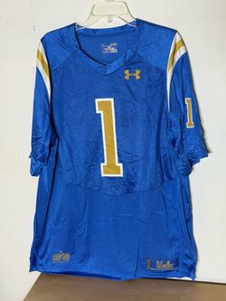 Under Armour UCLA Bruins #1 Football Jersey Men’s XL Blue NCAA HeatGear