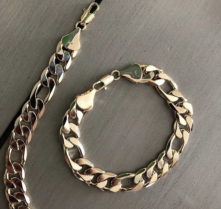 Gold plated bracelet