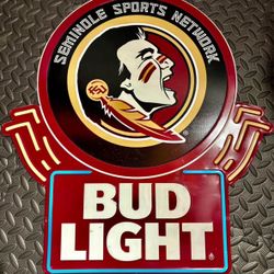 FSU Metal SIGN