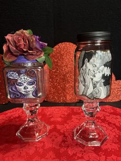 Valentine’s Candy Jar
