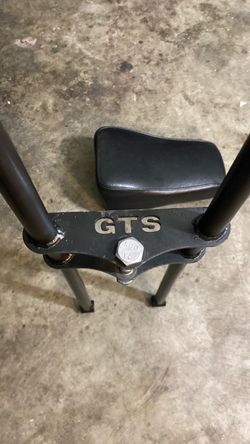 mini bike parts/black GTS J bars and small seat