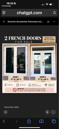 French door impact