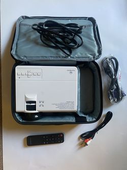 VANKYO Portable Projector w/ Case, Remote & Cables