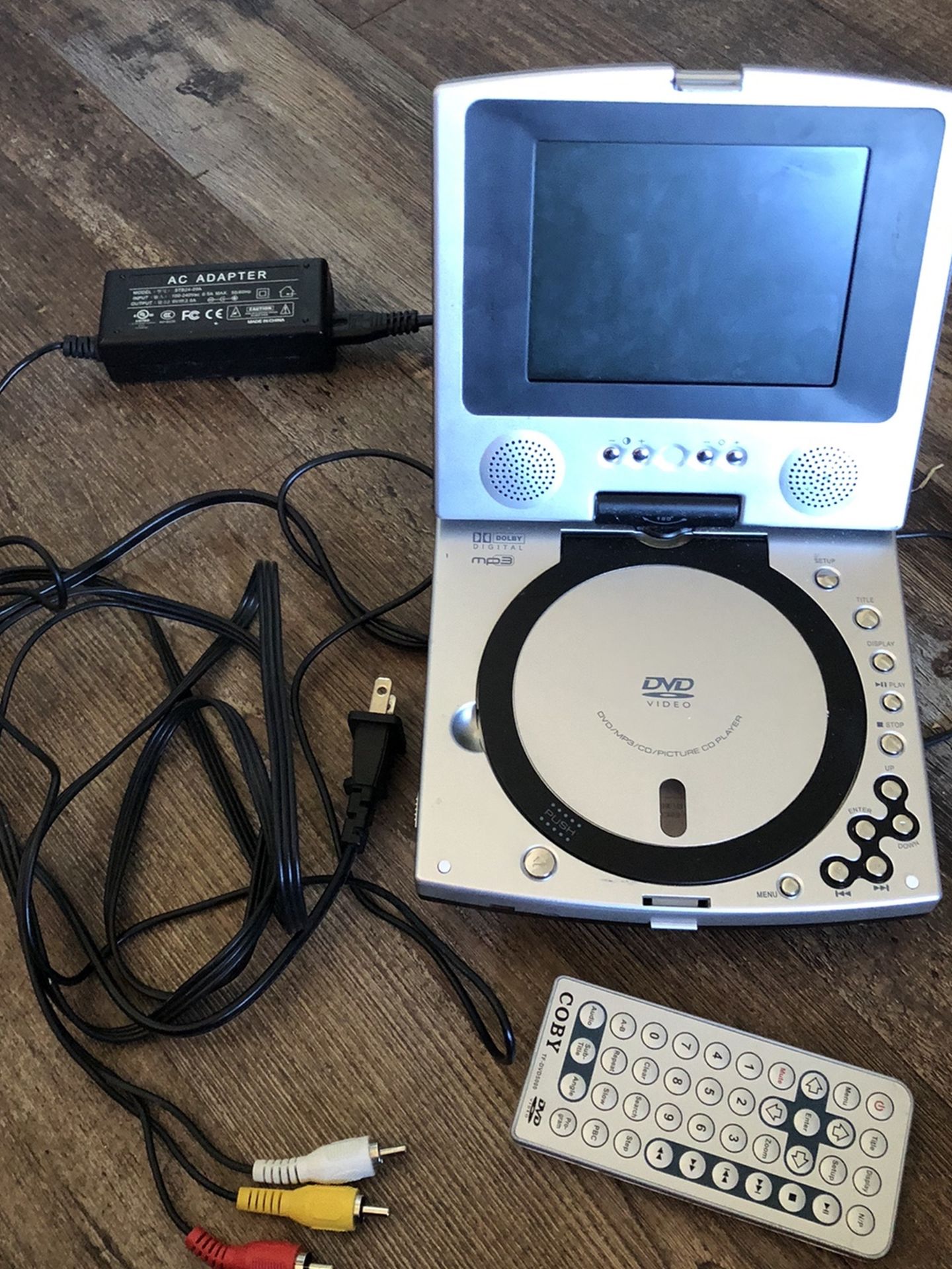 Colby Portable DVD Player With Remote