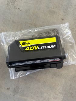 40v Ryobi battery 6ah (New)
