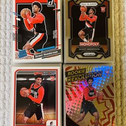 Portland Trail Blazers 90 Card Basketball Lot!