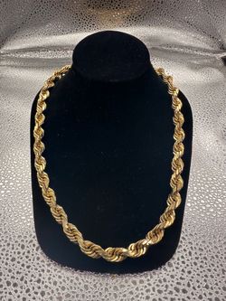 14k 257Gram Gold Rope I-2288
