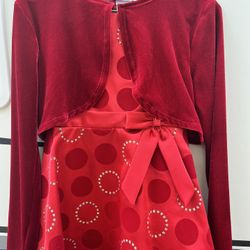 Red Dress For Girls Size 
