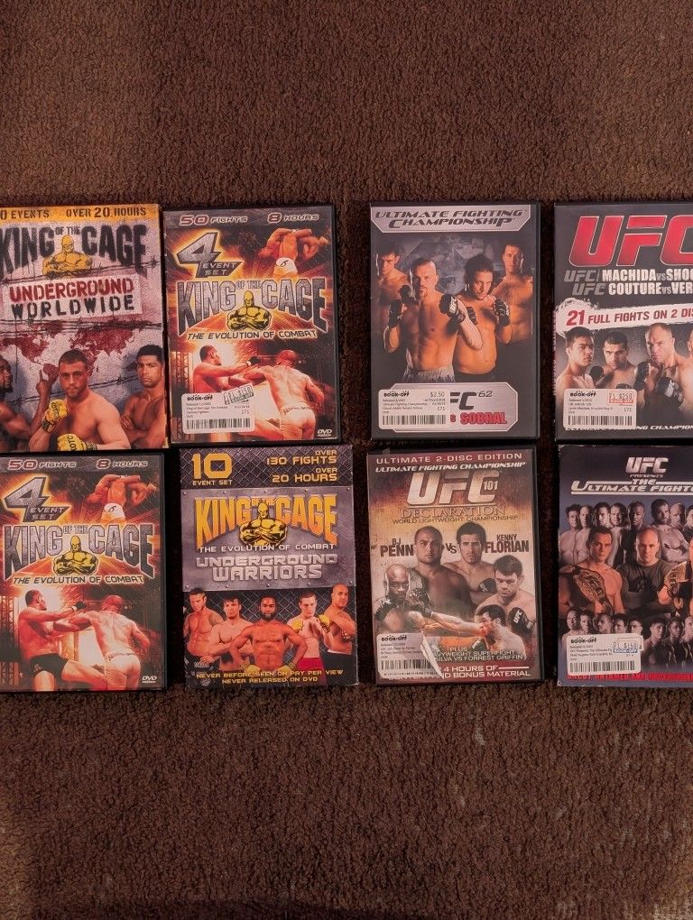 UFC DVDs