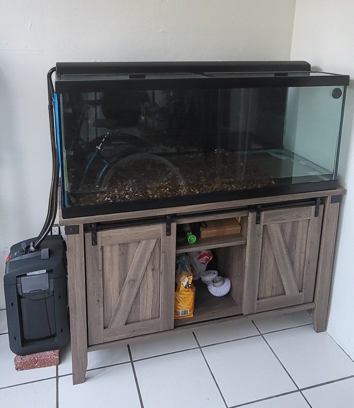 75 Gallon Tank With Stand And Filter