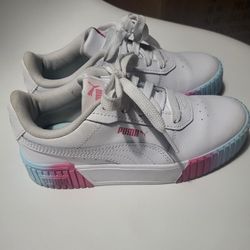 Puma 
Little Girls Carina Fade Casual Sneakers 