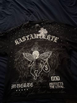 Hasta muerte tee size L