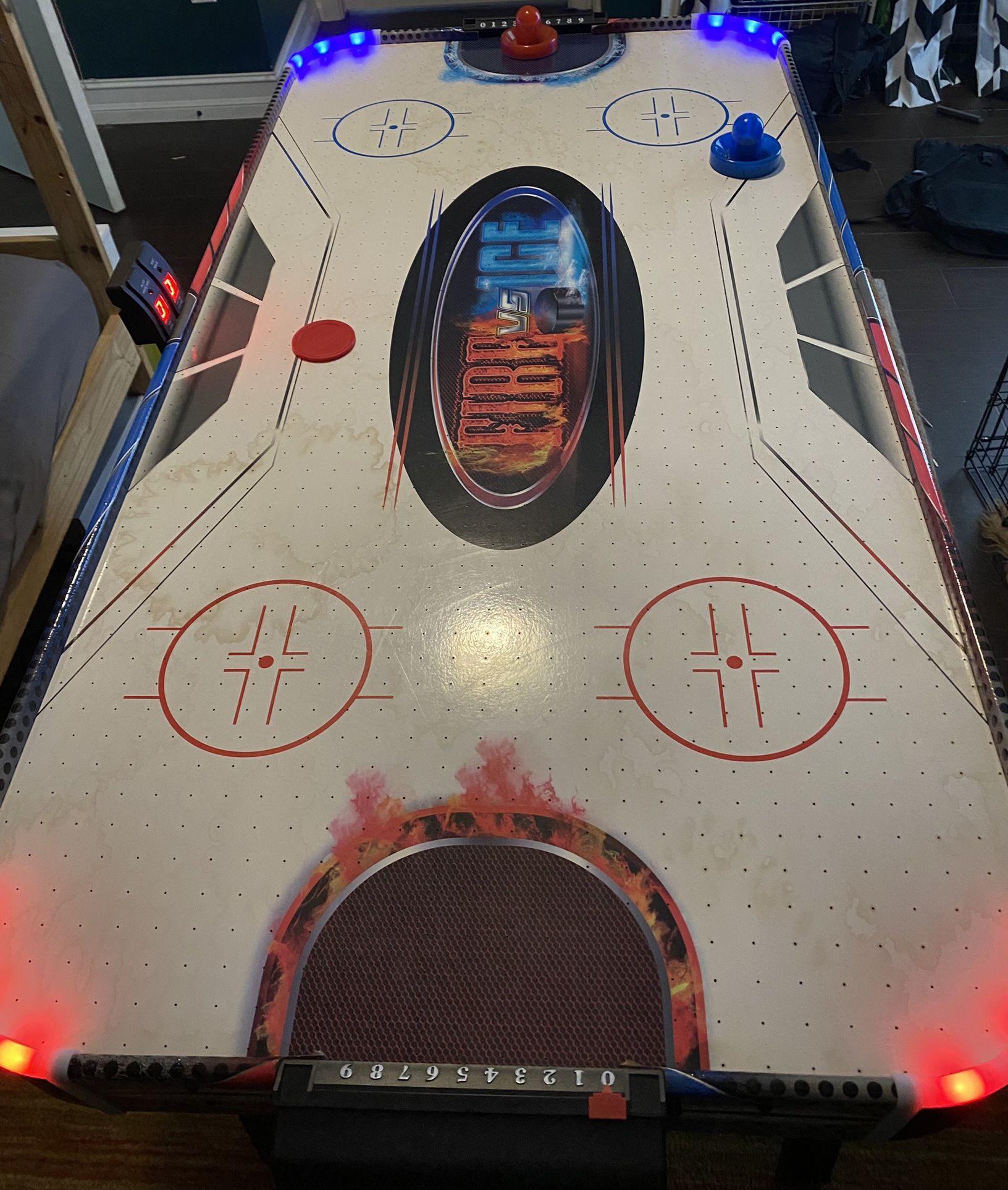 Special Edition Fire Verse Ice Air Hockey Table