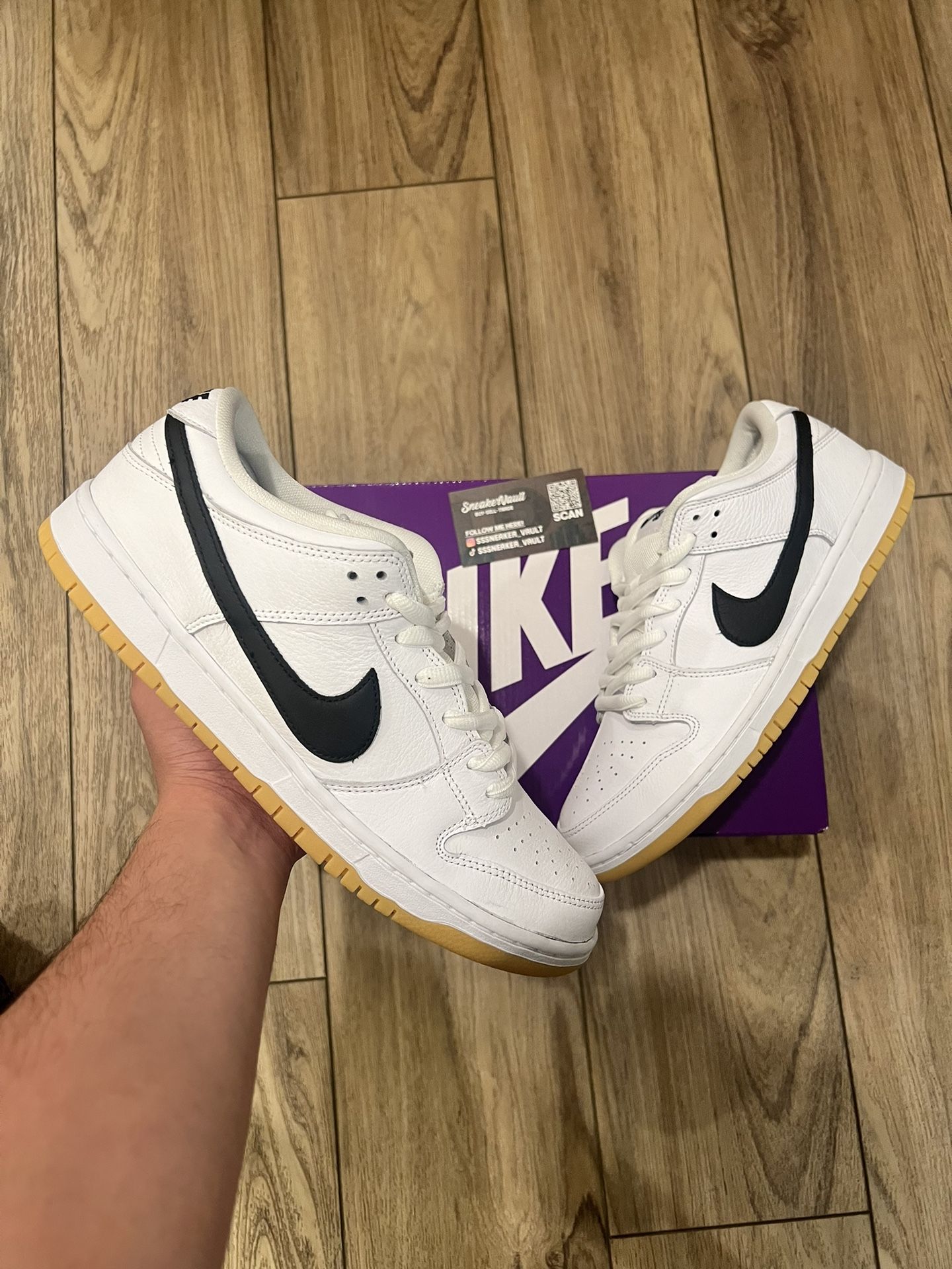 Nike SB Dunk White Gum