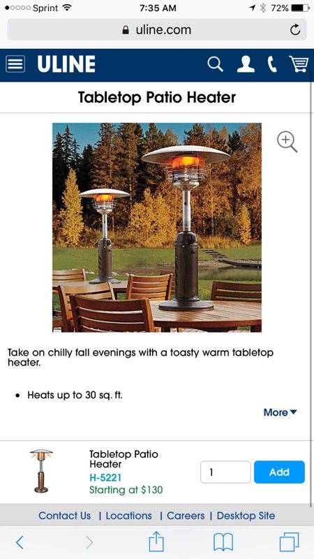 Uline Table Top Patio Heater For In Puyallup Wa Offerup - Uline H 5221 Tabletop Patio Heater Uline Table Top Patio Heater For In Puyallup Wa Offerup - Uline H 5221 Tabletop Patio Heater