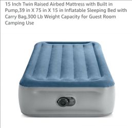 Colchon twin inflable
