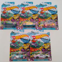 Hot Wheels Set Of Five Spring Collection