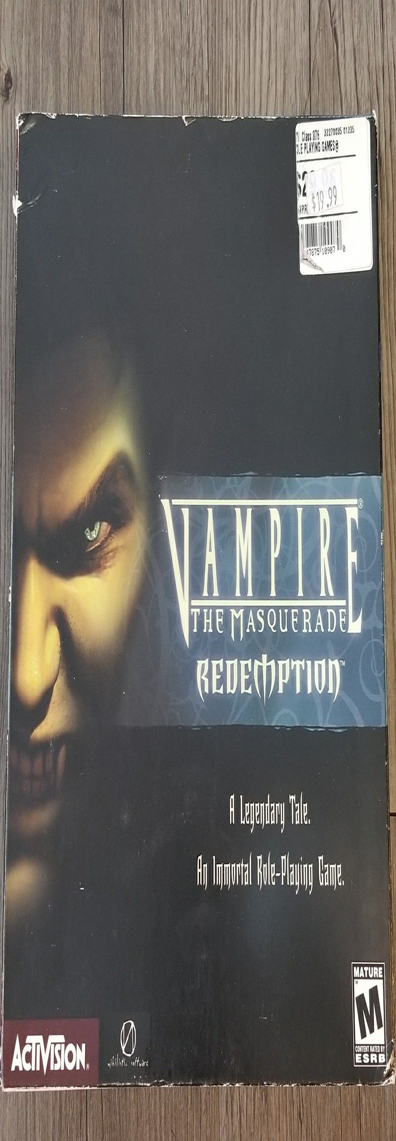 Vampire The Masquerade Redemption CD-ROM Game, Activision, New
