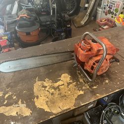 Vintage Chain Saw 