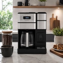 Coffee Maker with Grinder