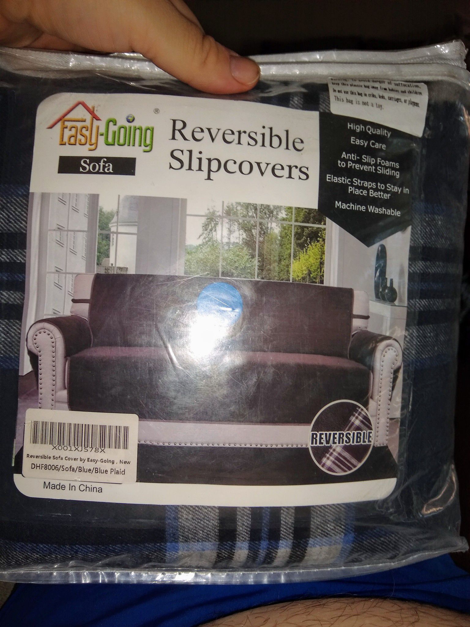 Easy-Going Sofa Reversible Slipcovers
