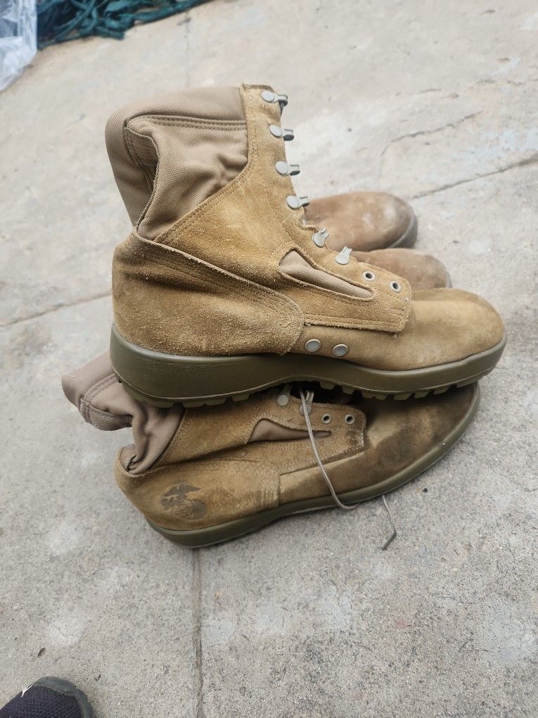 Military Boots Size 10.5R 