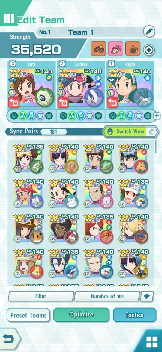 Pokemon Masters Ex WHALE acc