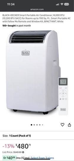 Black and Decker Portable a/c