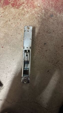 Commercial lock for glass door