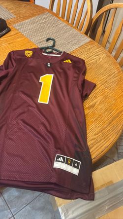 Adidas Arizona State Sun Devils #1 Football Jersey