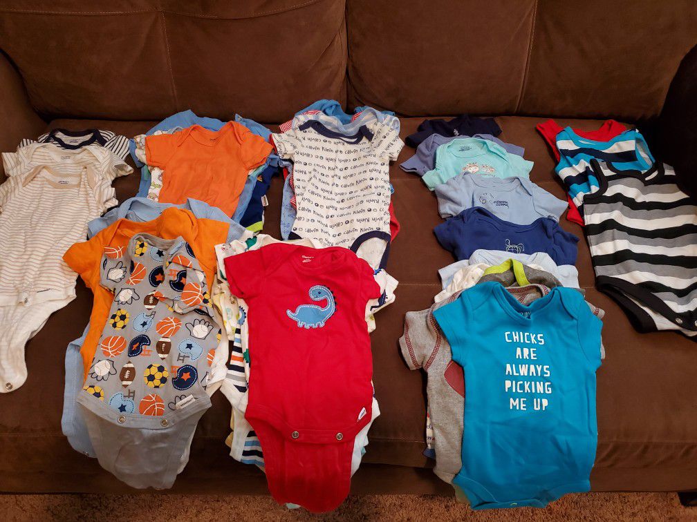 Baby boy clothing. 0-3 months